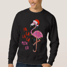 Fa La La La La mingo Flamingo voor Kerstmis