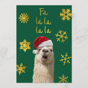 Fa La La La Lama Kaart
