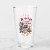 Fa La La La Leave Me Alone I'm Reading Glas (Achterkant)