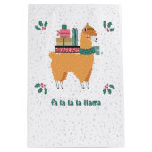 Fa la la la llama sac cadeau (Devant)