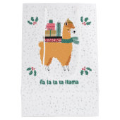 Fa la la la llama sac cadeau (Dos)