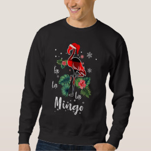 Fa La La La Mingo Flamingo voor kerstvakantie Paja Trui
