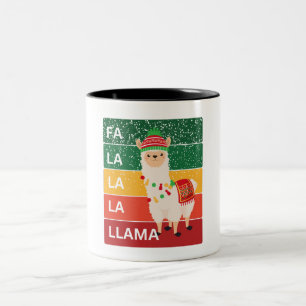 FA LA LA LLAMA TWEEKLEURIGE KOFFIEMOK