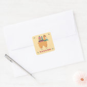 Fa la la Llama Vakantie Sticker (Envelop)