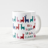 Fa La Llama Jumbo Mug (Devant droit)