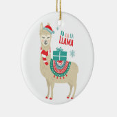 Fa la Llama Keramisch Ornament (Rechts)