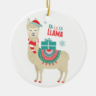 Fa la Llama Keramisch Ornament