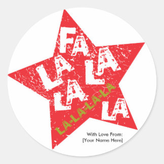 Fa La Star Studded Label