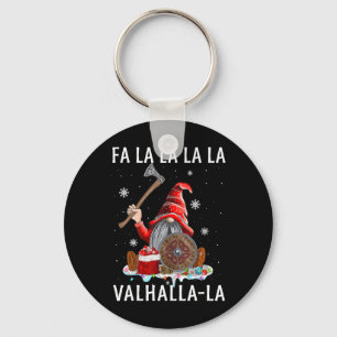 Fa La Valhalla Xmas Gnome Beard Viking Wapen C Sleutelhanger