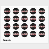 FA-sticker 1 Ronde Sticker (Vel)