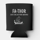 Fa-Thor Funny Vaderdag Blikjeskoeler (Achterkant)