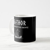 Fa-Thor Funny Vaderdag Koffiemok (Voorkant links)