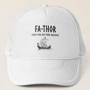 Fa-Thor Funny Vaderdag Trucker Pet
