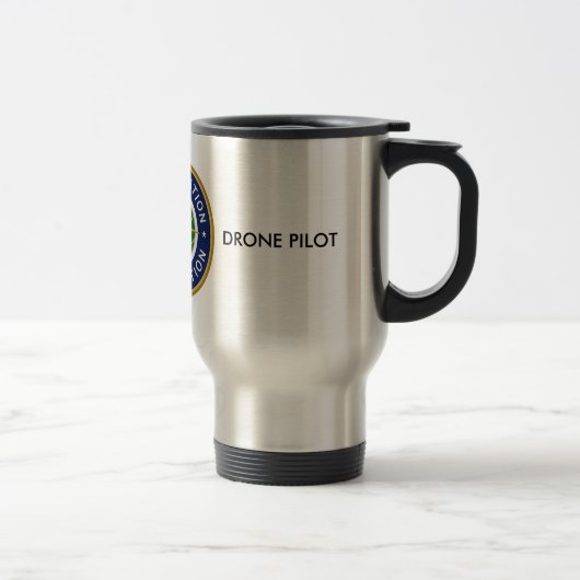 FAA A CERTIFIÉ LA TASSE DE VOYAGE DE PILOTE DE (Droit)