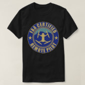 FAA Certified Drone Pilot Licensed Remote Pilot T-shirt (Design voorkant)
