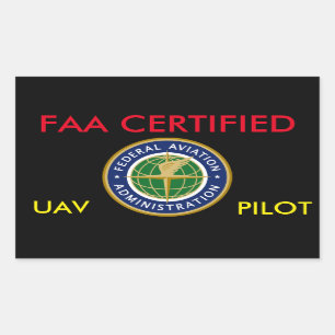 FAA CERTIFIFIFIFIED DRONE STICKER