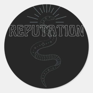 faam snake comfort kleuren ronde sticker