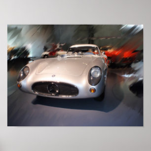 Fab 300SL-gullwing Poster