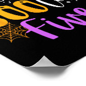 Fab Boo Lous 5 jaar oude Ghost Boo Halloween 5e BI Poster (Hoek)