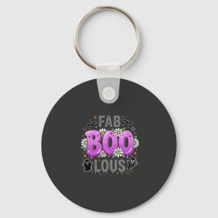 Fab Boo Lous Halloween Geest Ontwerp_1 Sleutelhanger