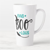 Fab-Boo-Lous Halloween Heksenbezemsteel Latte Mok (Rechts)