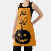 FAB BOO LOUS Halloween pumpkin  Schort (Insitu)