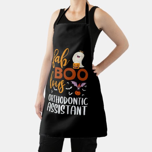 Fab Boo Lous Orthodontic Assistant Halloween Schort (Insitu)