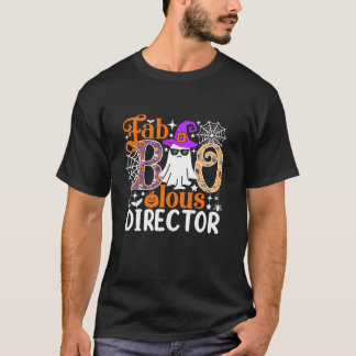 Fab Boo Lous Regisseur Grappig Halloween Kostuum T T-shirt