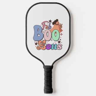 Fab Boo Lous Retro Schattige Halloween T Pickleball Paddle
