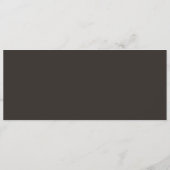 Fab Chartreuse 💚 Vet & Stijlvol Budget Wedding Menu (Achterkant)