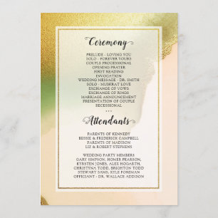 Fab Chartreuse 🤵 Vet & Stijlvol Budget Wedding Programma