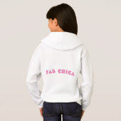 FAB CHICA LOGO filles conception rose et texte de  (Dos entier)