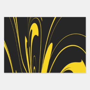 Fab Design Bumble Bee Colors Inpakpapier Vel