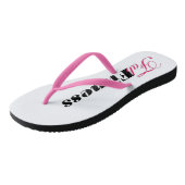 Fab Fitness logo teenslippers (Schuin)