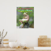 FAB FROG FREDDIE POSTER (Keuken)