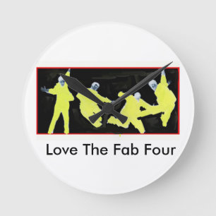Fab Vier Love Ronde Klok