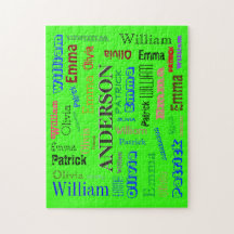 Fab Word Cloud Family 💕🎉 Cool