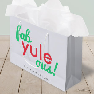 Fab Yule Ous Fun Fab voor heerlijk kerststaartje Groot Cadeauzakje