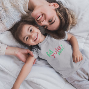 Fab Yule Ous Fun Fab voor heerlijk kerststaartje Kinder Shirts