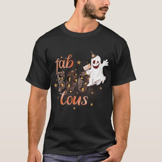FabBOOlous Halloween Ghost Funny T-shirt (Voorkant)