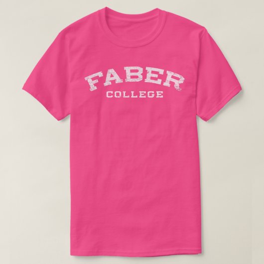 Faber College T-shirt (Design voorkant)
