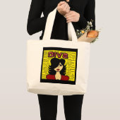FABFUNKY DIVA-TAS GROTE TOTE BAG (Voorkant (product))