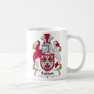 Fabian Family Crest Koffiemok