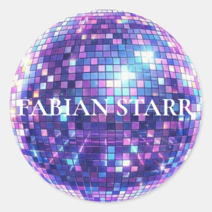Fabian Starr Disco Bal Sticker