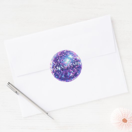 Fabian Starr Disco Ball Sticker (Enveloppe)