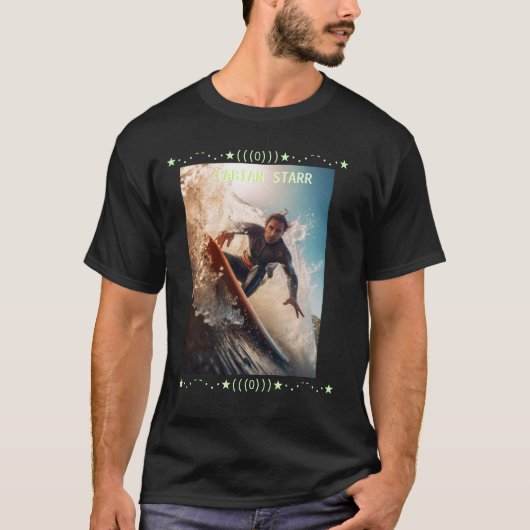 Fabian Starr (ÉDITION LIMITÉE) Wave Rider T-Shirt (Devant)