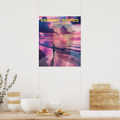 Fabian Starr - Eindeloze kusten Poster (Keuken)