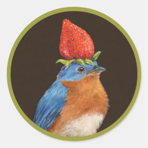 Fabian the bluebird stickers