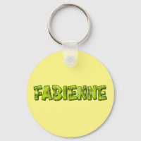 Fabienne Name Kiwi Design Schlüsselanhänger