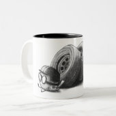 Fabio Napoleoni Operation Motorsport Coffee Mok (Voorkant links)